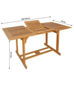 Dehner Ausziehtisch Macao -Optimal Gartenmöbel Geschäft 1028026 WE BG 001 AusziehtischMacao