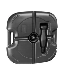 Sonnenschirm-Ständer, Kunststoff, 20 Liter, Ca. B45/T45 Cm -Optimal Gartenmöbel Geschäft 1030055 BildD 001 SchneiderSonnenschirmStaenderKsSchirmst20LGrauD