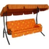 Angerer Hollywoodschaukel Trend, Design Korfu Terra, 3-Sitzer -Optimal Gartenmöbel Geschäft 1689959 WE FS 001 TrendHollywoodschaukel