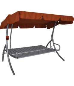 Angerer Hollywoodschaukel Trend, Design Korfu Terra, 3-Sitzer -Optimal Gartenmöbel Geschäft 1689959 WE FS 003 TrendHollywoodschaukel