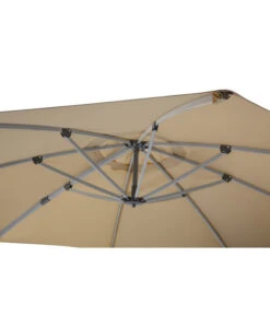 Schneider Ampelschirm Rhodos, Rund, Ca. Ø350 Cm -Optimal Gartenmöbel Geschäft 1707785 WE DE 001 Rhodosrondoanthrazit