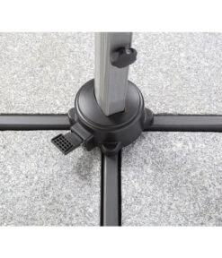 Schneider Ampelschirm Rhodos, Rund, Ca. Ø350 Cm -Optimal Gartenmöbel Geschäft 1707785 WE DE 003 Rhodosrondoanthrazit