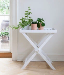 Cinas Tabletttisch, Ca. B60/H65/T40 Cm -Optimal Gartenmöbel Geschäft 2012284 WE MO 002 Tabletttisch