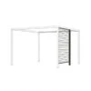 Siena Garden Schattenmanufaktur® Pergola Blende Aluminium, Ca. B160/H210 Cm -Optimal Gartenmöbel Geschäft 2012664 WE FS 001 SchattenmanufakturPergolaBlende