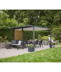 Siena Garden Schattenmanufaktur® Pergola Basis Libera, Ca. B315/H217/T315 Cm -Optimal Gartenmöbel Geschäft 2048817 WE MO 003 LiberaPergolaBasis