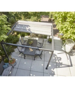 Siena Garden Schattenmanufaktur® Pergola Dachbezug Libera -Optimal Gartenmöbel Geschäft 2048858 WE MO 005 LieberaDachbezugsilber