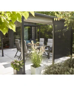 Siena Garden Schattenmanufaktur® Pergola Blende Ranotex, Ca. B150/H210 Cm -Optimal Gartenmöbel Geschäft 2048874 WE MO 009 ManufakturBlendeRanotex150
