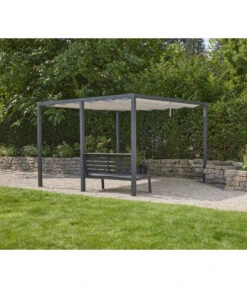 Siena Garden Schattenmanufaktur® Pergola-Zubehör Bank -Optimal Gartenmöbel Geschäft 2048890 WE MO 003 ManufakturBank150cm