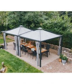 Siena Garden Schattenmanufaktur® Pergola-Extension Comuna -Optimal Gartenmöbel Geschäft 2049005 WE MO 001 ComunaPergolaExtension