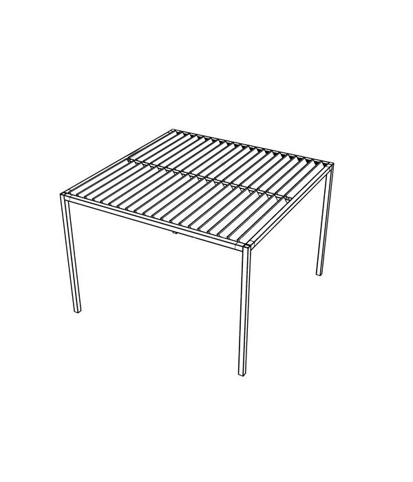 Siena Garden Schattenmanufaktur® Pergola Basis Vivera, Ca. B320/H220/T320 Cm 10 Siena Garden Schattenmanufaktur® Pergola Basis Vivera, Ca. B320/H220/T320 Cm – Bild 8