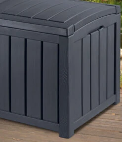 Keter Aufbewahrungsbox Glenwood, 390 Liter, Ca. B128/H61/T65 Cm -Optimal Gartenmöbel Geschäft 2190270 WE DE 003 KeterAufbewahrungsbox