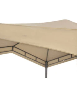 Tepro Gartenpavillon Marabo, Ca. B305/H275/T305 Cm -Optimal Gartenmöbel Geschäft 2190643 WE DE 005 PavillonMaraboTaupe