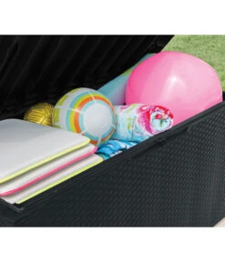 Keter Aufbewahrungsbox Capri, 305 Liter, Ca. B123/H57/T53,5 Cm -Optimal Gartenmöbel Geschäft 2190700 WE DE 003 KeterAufbewahrungsbox