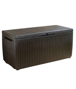 Keter Aufbewahrungsbox Springwood, 305 Liter, Ca. B123/H57/T54 Cm
