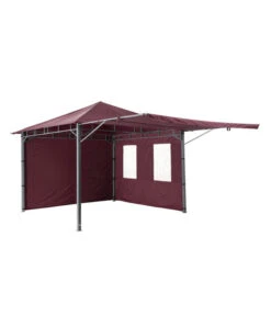 Tepro Seitenteilset Für Gartenpavillon Lehua Und Waya -Optimal Gartenmöbel Geschäft 2191054 WE FS 005 SeitenteilsetLehuaWayaburgund 1