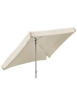 Dehner Sonnenschirm Keros, Rechteckig, Ca. B255/T170 Cm -Optimal Gartenmöbel Geschäft 2408060 WE FS 003 DehnerSchirmKerosCremeNeu