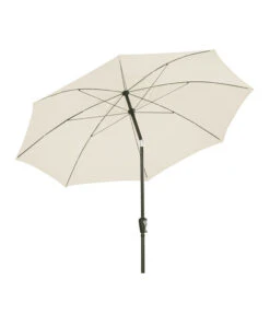 Dehner Sonnenschirm Paros, Rund, Ca. Ø250 Cm -Optimal Gartenmöbel Geschäft 2408300 WE FS 003 SchirmparosCremeNeu