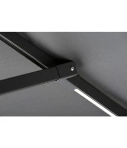 Schneider Sonnenschirm Blacklight, Rund, Ca. Ø270 Cm -Optimal Gartenmöbel Geschäft 2452233 WE DE 005 Blacklight270