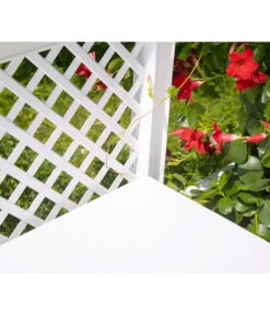 KHW Kunststoff-Gartenbank Kopenhagen -Optimal Gartenmöbel Geschäft 2547511 WE DE 002 BankKopenhagenweiss