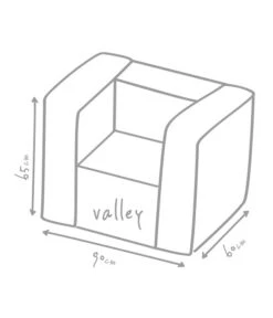 Outbag Outdoor-Sitzsack Valley Plus -Optimal Gartenmöbel Geschäft 3456324 WE DE 002 ValleyPlusAnthrazit