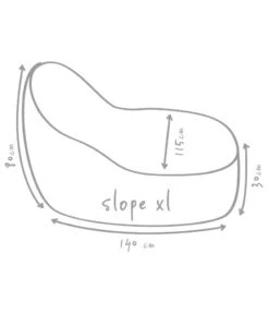 Outbag Outdoor-Sitzsack Slope XL Skin 7 Outbag Outdoor-Sitzsack Slope XL Skin -Optimal Gartenmöbel Geschäft 3466166 WE DE 002 SlopeSkinKieselXl