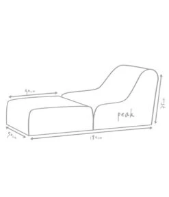 Outbag Outdoor-Sitzsack Peak Skin 7 Outbag Outdoor-Sitzsack Peak Skin -Optimal Gartenmöbel Geschäft 3472446 WE DE 002 PeakSkinKiesel