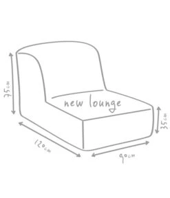 Outbag Outdoor-Sitzsack Newlounge Plus -Optimal Gartenmöbel Geschäft 3479755 WE DE 002 NewloungePlusRed