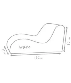 Outbag Outdoor-Sitzsack Wave Plus -Optimal Gartenmöbel Geschäft 3501046 WE DE 002 WavePlusMud