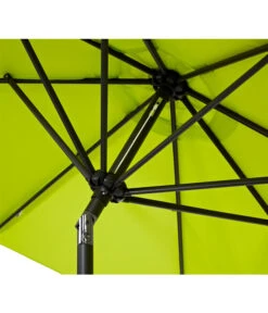 Schneider Sonnenschirm Harlem, Rund, Ca. Ø270 Cm -Optimal Gartenmöbel Geschäft 3670882 BildD 003 SchneiderSonnenschirmHarlemSchirmHarlem270Gruen