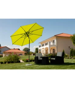Schneider Sonnenschirm Harlem, Rund, Ca. Ø270 Cm -Optimal Gartenmöbel Geschäft 3670882 BildFS 001 SchneiderSonnenschirmHarlemSchirmHarlem270Gruen