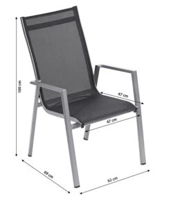 Dehner Stapelstuhl Macon -Optimal Gartenmöbel Geschäft 4030771 WE BG 001 StapelstuhlMacon