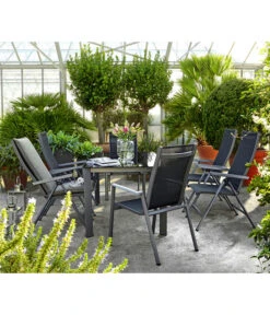 Dehner Esstisch Macon, Ca. B160/H75/T90 Cm -Optimal Gartenmöbel Geschäft 4030797 WE MO 001 DehnerGruppeMacon