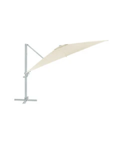 Dehner Ampelschirm Zypern, Quadratisch, Ca. B300/T300 Cm -Optimal Gartenmöbel Geschäft 4055109 WE FS 003 AmpelschirmZypernCremeNeu