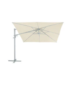 Dehner Ampelschirm Zypern, Quadratisch, Ca. B300/T300 Cm -Optimal Gartenmöbel Geschäft 4055109 WE FS 004 AmpelschirmZypernCremeNeu