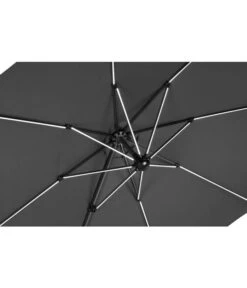 Schneider Schirm Rhodos Blacklight, Rund, Ca. Ø300 Cm -Optimal Gartenmöbel Geschäft 4076485 WE DE 001 RhodosBlacklight