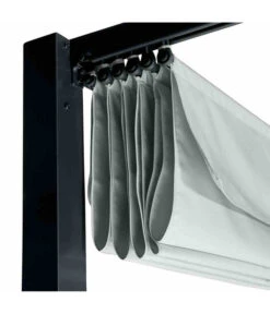 Siena Garden Pavillon Sky, Ca. B400/H223/T300 Cm -Optimal Gartenmöbel Geschäft 4123352 WE DE 004 SkySonnendachanth4x3mAluStahlDachhellgrau