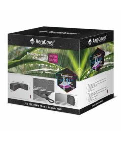 AeroCover Loungesethülle L-Form, 235x235x100xH 70 Cm -Optimal Gartenmöbel Geschäft 4124004 WE DE 001 AtmungsaktiveSchutzhuellefuerLoungeSets235x235x100xH70cmLForm