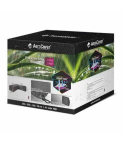 AeroCover Loungesethülle L-Form, 255x255x100xH 70 Cm -Optimal Gartenmöbel Geschäft 4124038 WE DE 001 AtmungsaktiveSchutzhuellefuerLoungeSets255x255x100xH70cmLForm