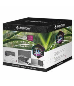 AeroCover Loungesethülle L-Form, 255x255x90x65/90 Cm -Optimal Gartenmöbel Geschäft 4124111 WE DE 001 AeroCoverLoungehuelle255x255x100xH6590cmatmungsaktivLForm