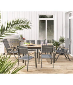 Dehner Gartenmöbelset Colmar 1, 7-teilig -Optimal Gartenmöbel Geschäft 4140711 WE MO 001 GartenmoebelsetColmar