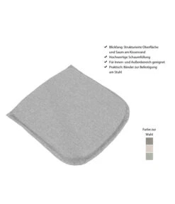 Dehner Universalkissen Sam, B48/H5/T47 Cm -Optimal Gartenmöbel Geschäft 4174157 WE IG 001 dehneruniversalkissensam