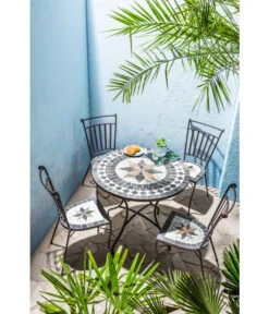 Dehner Mosaikstuhl Diana -Optimal Gartenmöbel Geschäft 4209771 WE MO 003 GruppeDiana