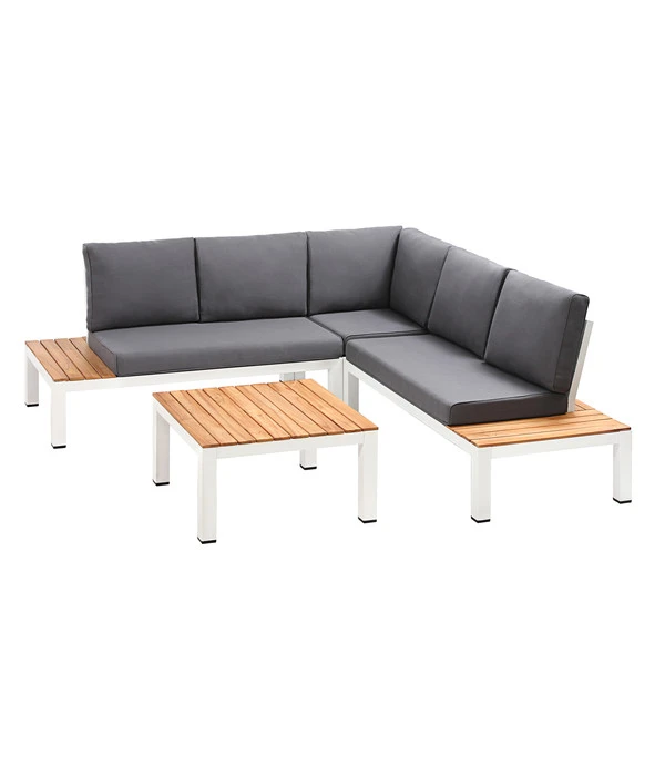 Dehner Aluminium-Lounge Malibu, 2-teilig 3 Dehner Aluminium-Lounge Malibu, 2-teilig