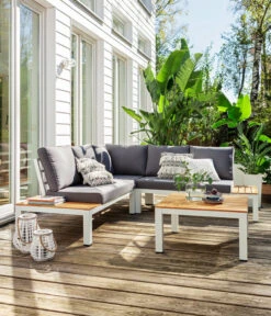 Dehner Aluminium-Lounge Malibu, 2-teilig 12 Dehner Aluminium-Lounge Malibu, 2-teilig -Optimal Gartenmöbel Geschäft 4209870 WE MO 001 LoungeMalibuNEU