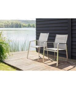 Dehner Stapelstuhl Nantes Elegance -Optimal Gartenmöbel Geschäft 4209938 WE MO 001 StuhlNantes 1