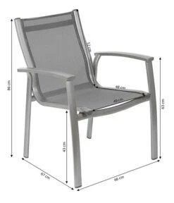 Dehner Stapelstuhl Niederlehner Chicago 7 Dehner Stapelstuhl Niederlehner Chicago -Optimal Gartenmöbel Geschäft 4210209 WE BG 001 DehnerBalkonstuhlChicagoGraphit