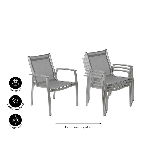 Dehner Stapelstuhl Niederlehner Chicago 4 Dehner Stapelstuhl Niederlehner Chicago – Bild 2