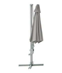 Dehner Ampelschirm Zypern, Rund, Ca. Ø 300 Cm -Optimal Gartenmöbel Geschäft 4212171 WE FS 002 AmpelschirmZypernHellbraunNeu