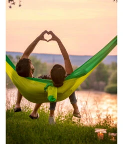 La Siesta Doppel-Reisehängematte Colibri 3.0, 350 X 190 Cm -Optimal Gartenmöbel Geschäft 4314670 WE MO 002 LaSiestaEinzelhaengemattePalm