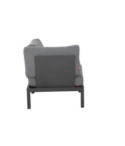 Siena Garden Eckteil Alvida, Grau, Ca. B74/H75/T74 Cm -Optimal Gartenmöbel Geschäft 4329835 WE DE 004 Modulalvidaeckegrau